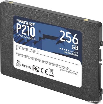 SSD Patriot P210 256GB P210S256G25 - фото3