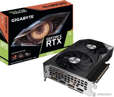Видеокарта Gigabyte GeForce RTX 3060 Gaming OC 8G GV-N3060GAMING OC-8GD - фото2