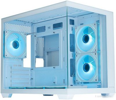 Корпус XASTRA QW500M 6ARGB-C10-UC (белый) - фото