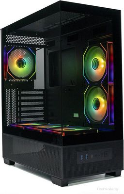 Корпус XASTRA Q500 6ARGB-C10-UC (черный) - фото5