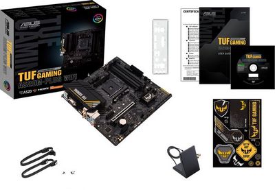 Материнская плата ASUS TUF Gaming A520M-Plus WiFi - фото5