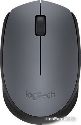 Мышь Logitech M170 Wireless Mouse Gray/Black [910-004642] - фото