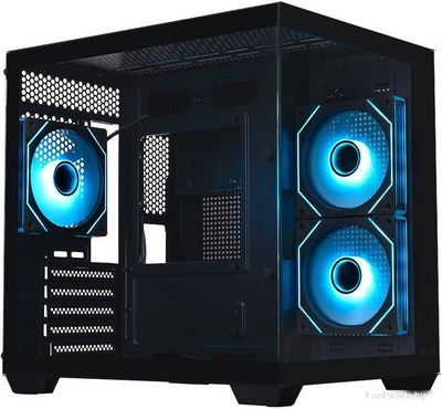 Корпус XASTRA QW400M 3ARGB-C6-AC QW400M-3FM12A-C6-AC (черный) - фото