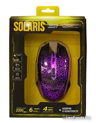 Мышь + коврик QUMO Dragon War Solaris M10 - фото2