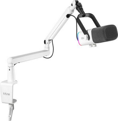 Проводной микрофон FIFINE TAM8 (белый) - фото3