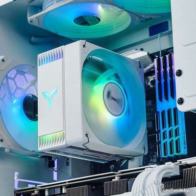 Кулер для процессора Jonsbo CR-1000 EVO ARGB White - фото4