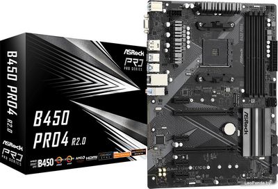 Материнская плата ASRock B450 Pro4 R2.0 - фото5