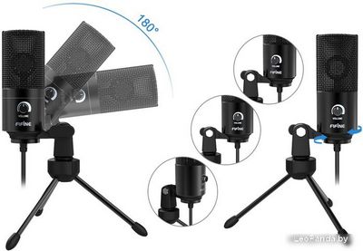 Микрофон FIFINE K669 (черный) - фото3