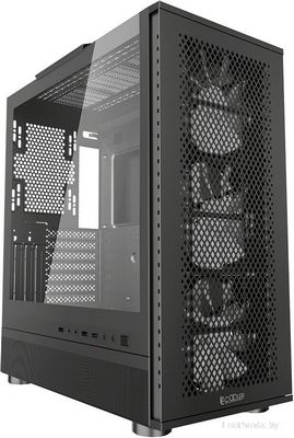 Корпус PCCooler ME200 Mesh (черный) - фото, картинка Корпус PCCooler ME200 Mesh (черный) - фото