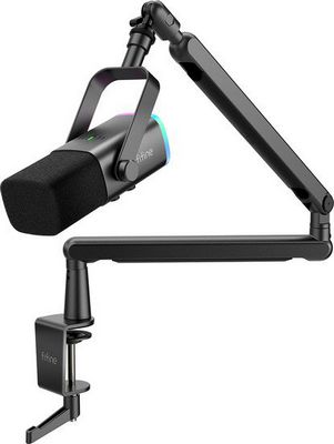 Проводной микрофон FIFINE TAM8 (черный) - фото