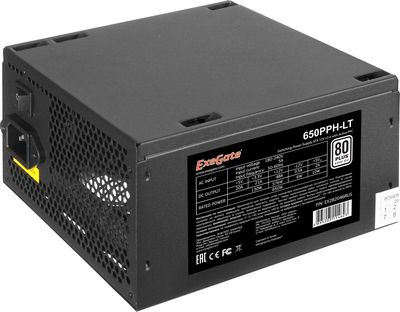 Блок питания ExeGate 650PPH-LT 80 Plus EX282046RUS - фото
