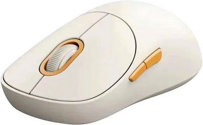 Мышь Xiaomi Wireless Mouse 3 XMWXSB03YM (бежевый, международная версия) - фото