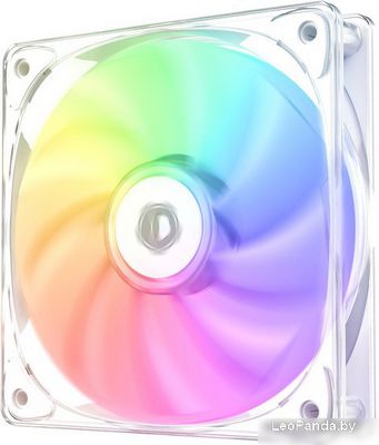 Вентилятор для корпуса ID-Cooling Crystal 120 White ARGB - фото