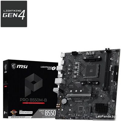 Материнская плата MSI Pro B550M-B - фото5