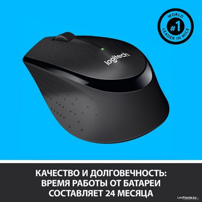 Мышь Logitech M330 Silent Plus (черный) - фото5