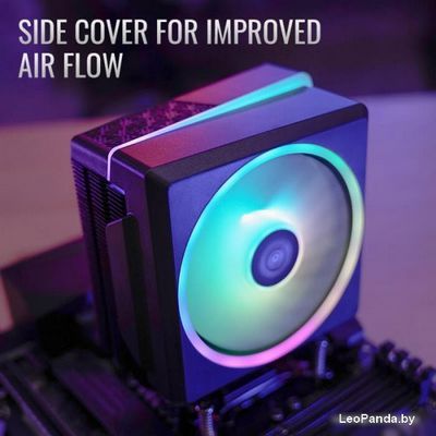 Кулер для процессора AeroCool Cylon 4F WH ARGB PWM 4P - фото5