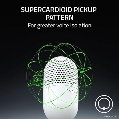 Проводной микрофон Razer Seiren V3 Mini Mercury White - фото5
