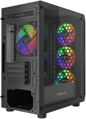 Корпус Powercase Mistral Micro EM22 CMMEM22B-L4 - фото4