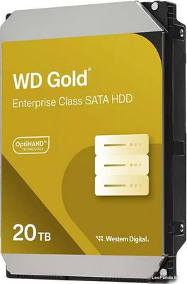 Жесткий диск WD Gold 20TB WD203KRYZ - фото