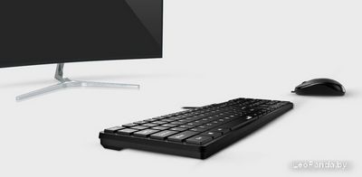 Офисный набор Genius SlimStar C126 (черный) - фото3