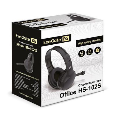Офисная гарнитура ExeGate Office HS-102S - фото2