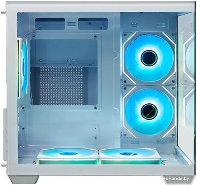 Корпус XASTRA QW400M 5ARGB-C6-AC WH QW400M-5FM12A-C6-AC-WH (белый) - фото4