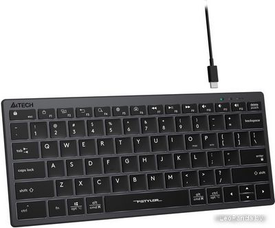 Клавиатура A4Tech Fstyler FX61 (серый/черный) - фото4