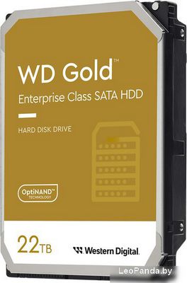Жесткий диск WD Gold 22TB WD221KRYZ - фото