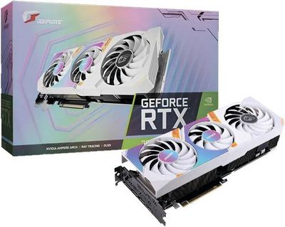 Видеокарта Colorful iGame GeForce RTX 3060 Ti Ultra W OC G6X V2-V - фото5