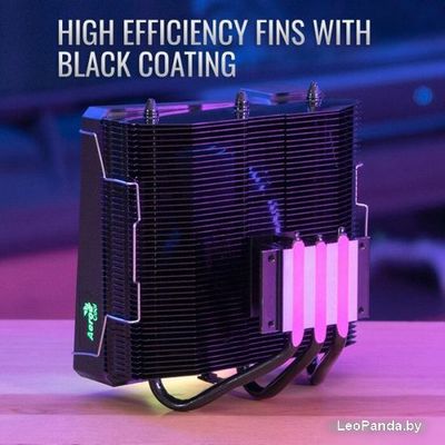 Кулер для процессора AeroCool Cylon 3H ARGB PWM 4P - фото5