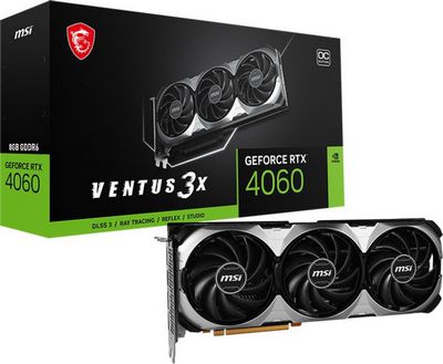 Видеокарта MSI GeForce RTX 4060 Ventus 3X 8G OC - фото3