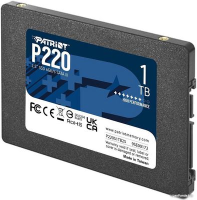 SSD Patriot P220 1TB P220S1TB25 - фото4