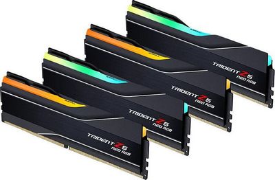 Оперативная память G.Skill Trident Z5 Neo RGB 4x64ГБ DDR5 6000 МГц F5-6000J3644D64GX4-TZ5NR - фото