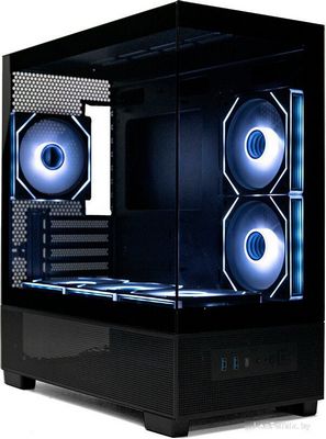 Корпус XASTRA Q500M 6ARGB-C10-UC (черный) - фото4