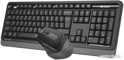 Офисный набор A4Tech Fstyler FGS1035Q (черный/серый) - фото4