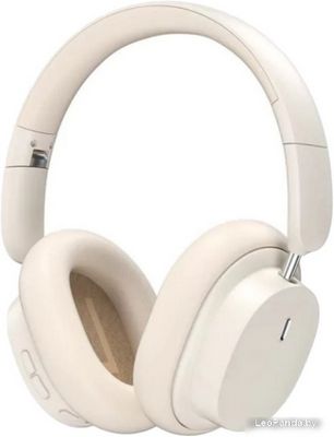 Наушники Baseus Bowie D05 (белый/бежевый) - фото