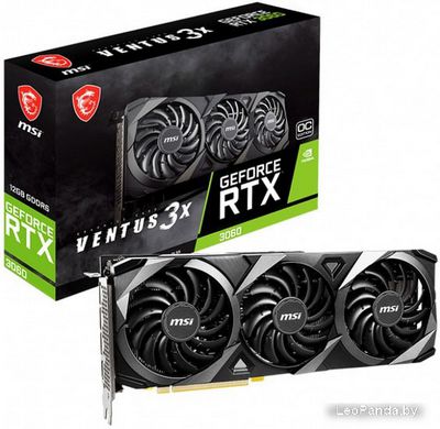 Видеокарта MSI GeForce RTX 3060 Ventus 3X 12G OC - фото5