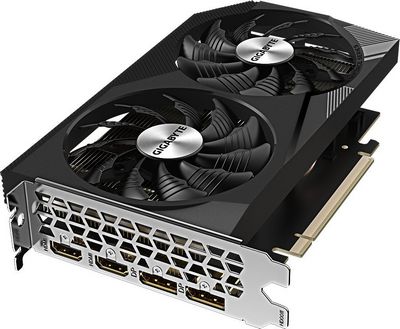 Видеокарта Gigabyte GeForce RTX 3050 Windforce OC V2 8G GV-N3050WF2OCV2-8GD - фото4