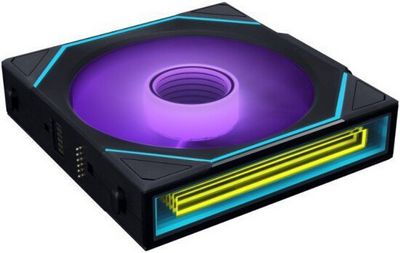 Комплект вентиляторов для корпуса с контроллером Lian Li Uni Fan SL-INF 120 Wireless Reverse 12RSLIN1W3B G99.12RSLIN1W3B.R0 - фото4