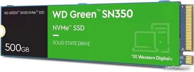 SSD WD Green SN350 500GB WDS500G2G0C - фото2