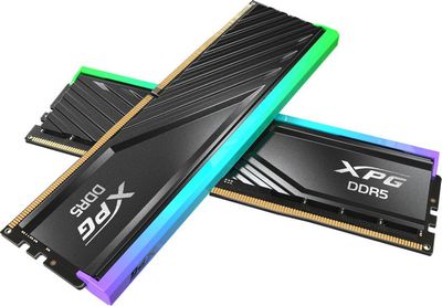 Оперативная память ADATA XPG Lancer Blade RGB 2x48ГБ DDR5 6400 МГц AX5U6400C3248G-DCLARBK - фото