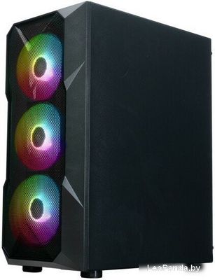 Корпус XASTRA A304 4FRGB (черный) - фото5, картинка5 Корпус XASTRA A304 4FRGB (черный) - фото5