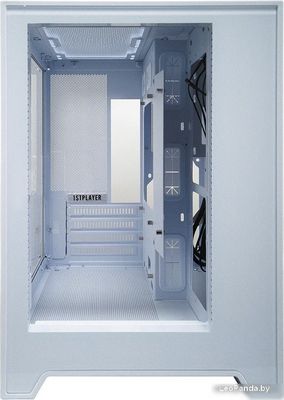 Корпус 1stPlayer Steampunk SP6 (белый) - фото2