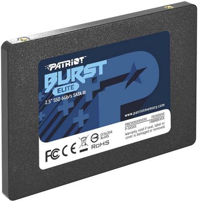 SSD Patriot Burst Elite 120GB PBE120GS25SSDR - фото4