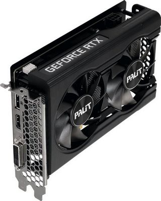 Видеокарта Palit GeForce RTX 3050 Dual NE63050018P1-1070D - фото3