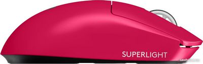 Игровая мышь Logitech Pro X Superlight 2 (розовый) - фото4