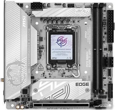 Материнская плата MSI MPG B860I Edge TI WiFi - фото