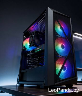 Компьютер игровой 46282 AMD Ryzen 5 7500F 16ГБ HDD 1TB SSD 240GB  RTX 5060 Wi-Fi 600W - фото
