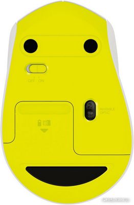 Мышь Logitech M330 Silent Plus (белый/желтый) - фото5