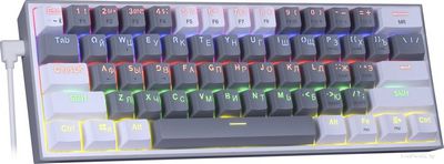 Клавиатура Redragon Fizz (Redragon Melt-Gold, серый/белый) - фото7